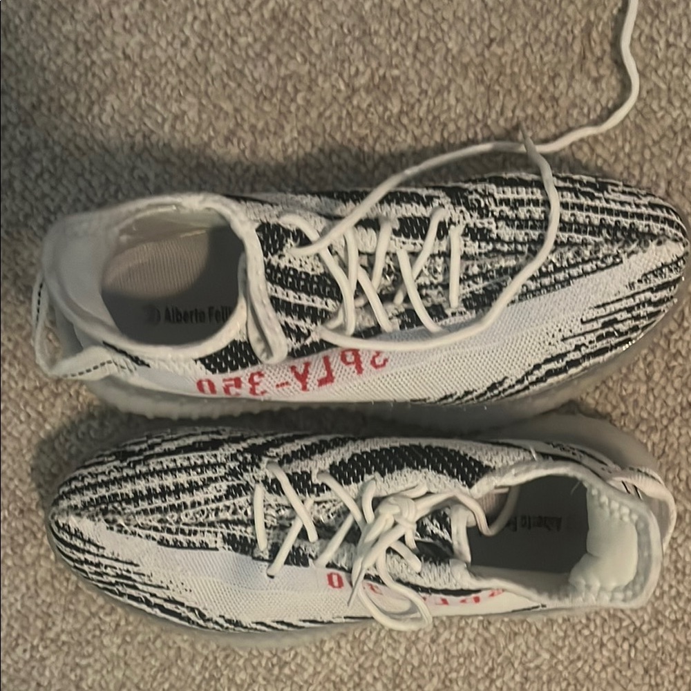 Alberta Ferretti Black and White Sneakers